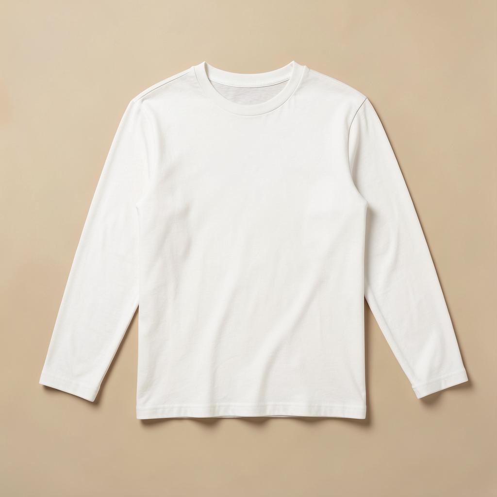 Uzun Kollu T-Shirt — logo baskısı ve nakış uygulamasına uygun kurumsal tekstil ürünü