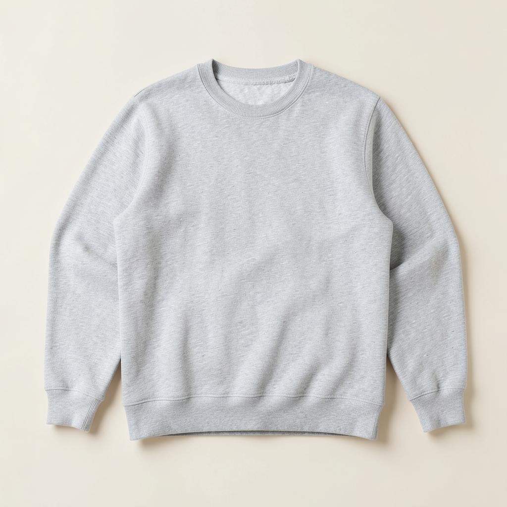 Sweatshirt — logo baskısı ve nakış uygulamasına uygun kurumsal tekstil ürünü